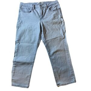 Levi's 311 Capri Jeans 31 Shaping Skinny Light Wash Midrise Womens NEW